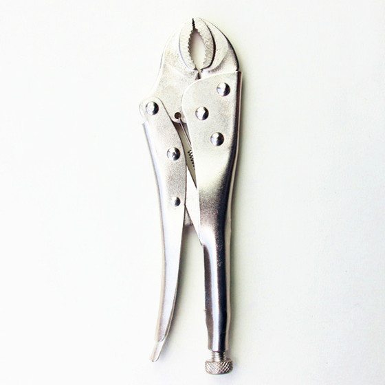 10″ forehand curved jaw locking plier