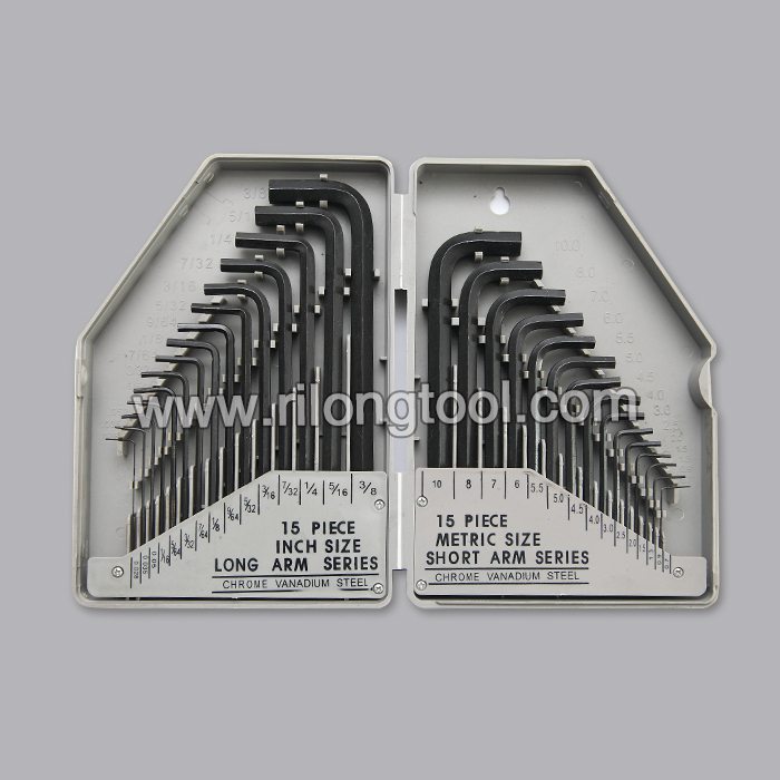 Wholesale Price China
 30-PCS Hex Key Sets packaged by BMC surface by Black Oxide Factory in Brisbane