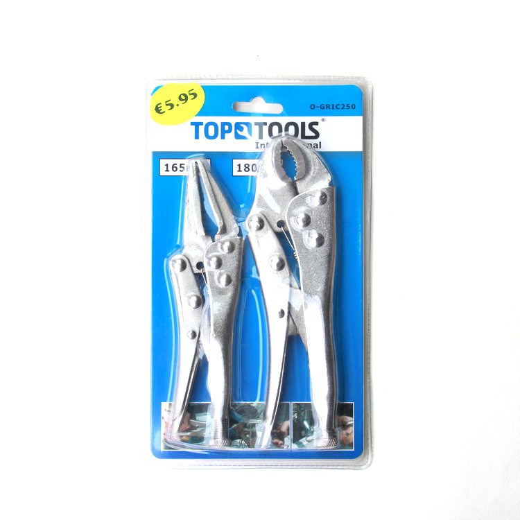 21 Years Factory  2-PCS Forehand Locking Pliers Sets to Jeddah Factories