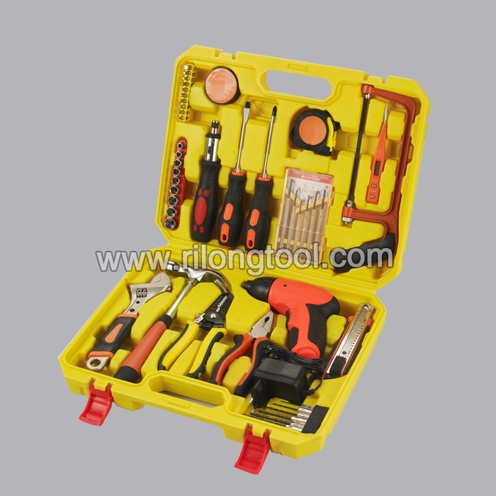 China Gold Supplier for 44pcs Hand Tool Set RL-TS022 Swiss Factory