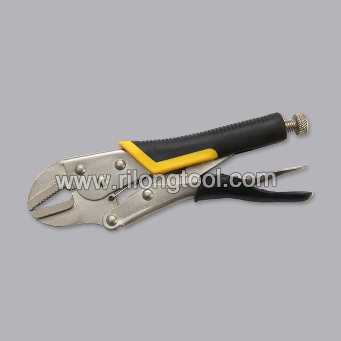 Hot Sale for
 10″ Backhand Flat-nose Locking Pliers with Jackets to Luxemburg Importers