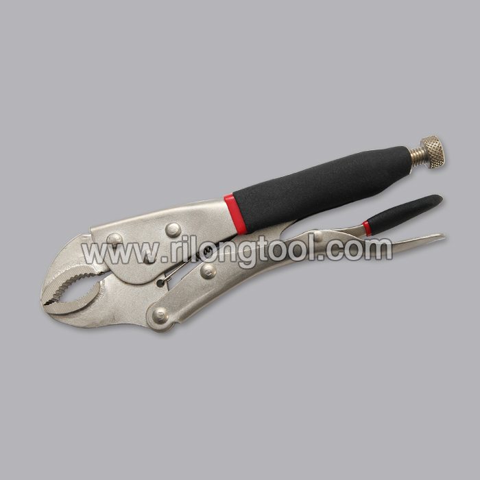 Holiday sales 7″ Backhand Round-Jaw Locking Pliers with Jackets to Seattle Manufacturer