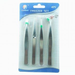 4-PCS Tweezer Sets without dipping