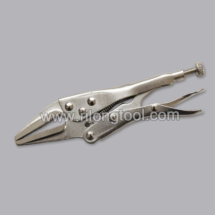 Wholesale price stable quality 6.5″ Backhand Long-nose Locking Pliers for Chicago Manufacturers