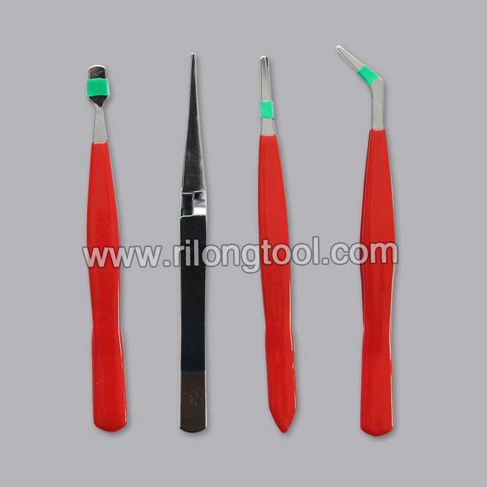 Manufacturer of  4-PCS Anti-static Tweezer Sets for Puerto Rico Importers