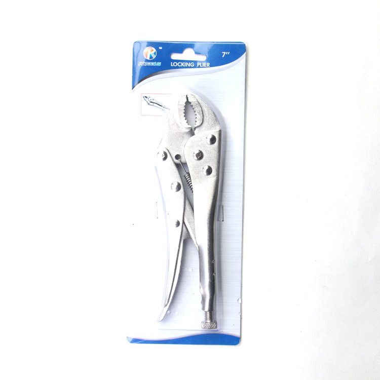 Competitive Price for 7″ Forehand Round-Jaw Locking Pliers kazan Importers
