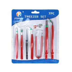 7-teiliges Pinzetten-Set