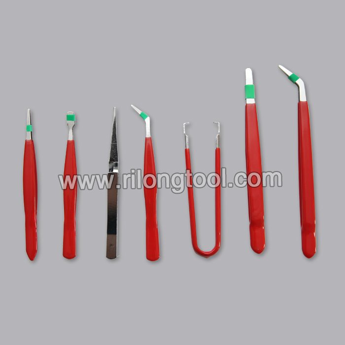 12 Years Factory wholesale
 7-PCS Anti-static Tweezer Sets to Italy Manufacturer