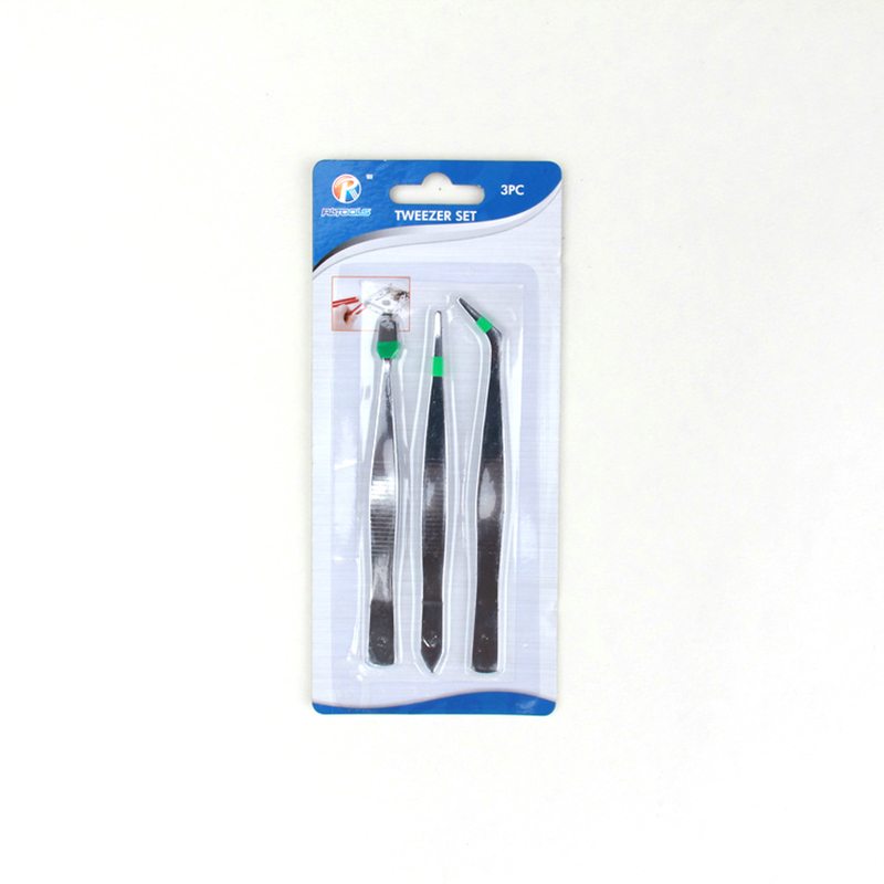 Hot Selling for 3-PCS Small Tweezer Sets Supply to Gabon