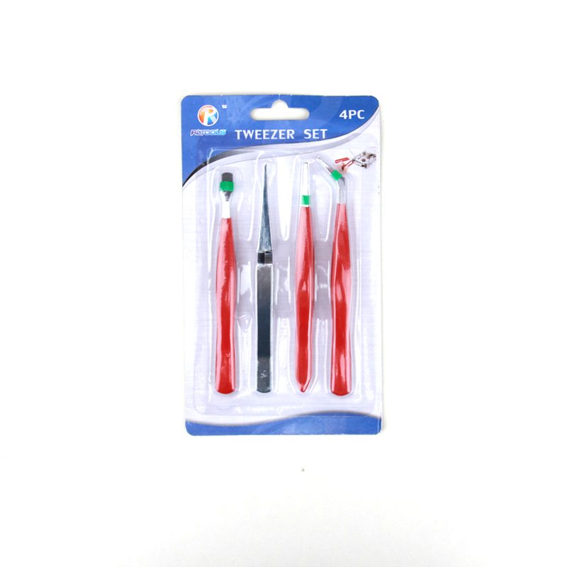 Factory directly sale 4-PCS Anti-static Tweezer Sets to Liberia Manufacturers