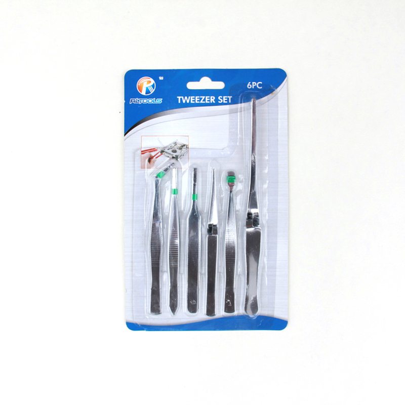 21 Years Factory 6-PCS small Tweezer Sets Barbados Factories